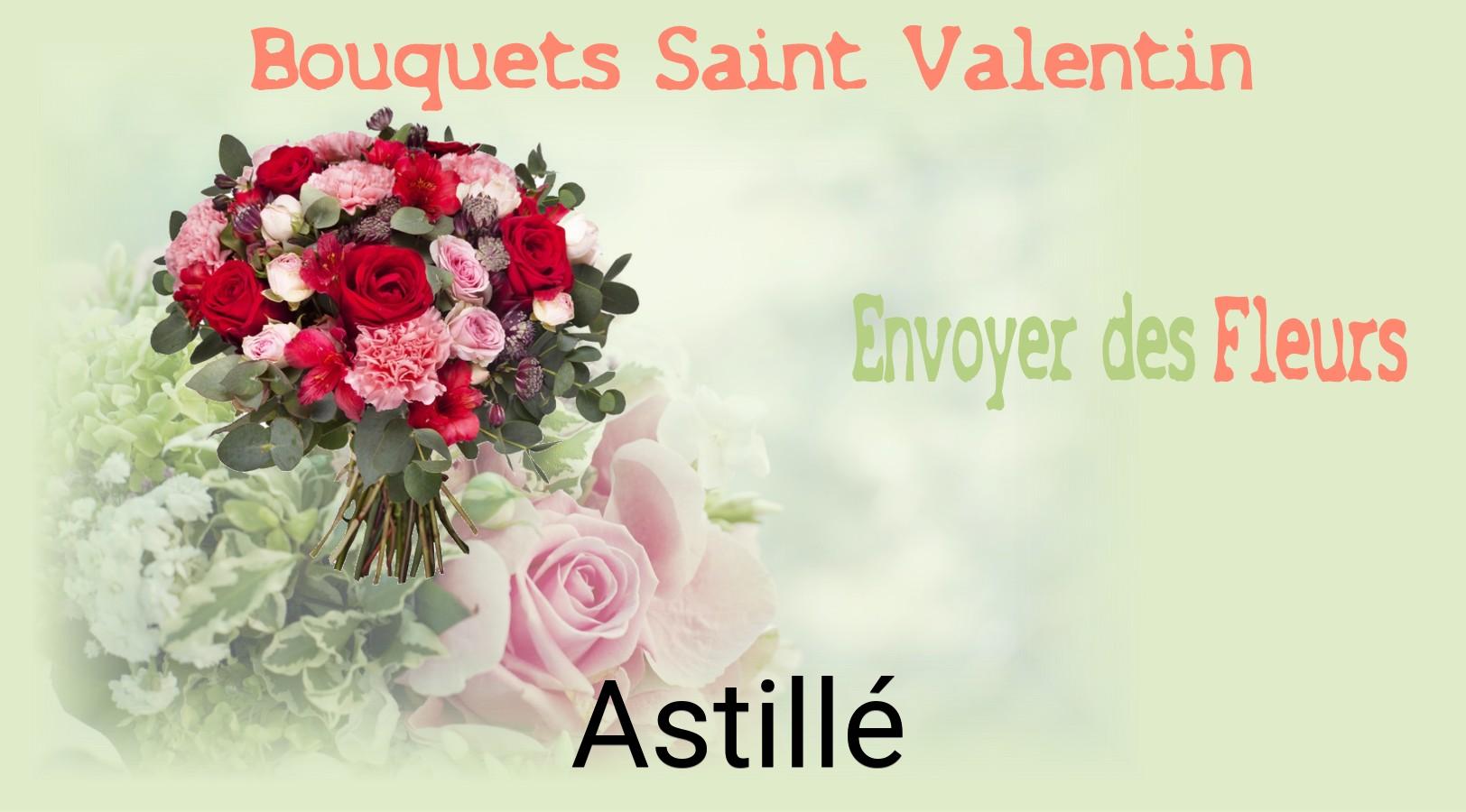 Roses de Saint-Valentin livrées à Astillé